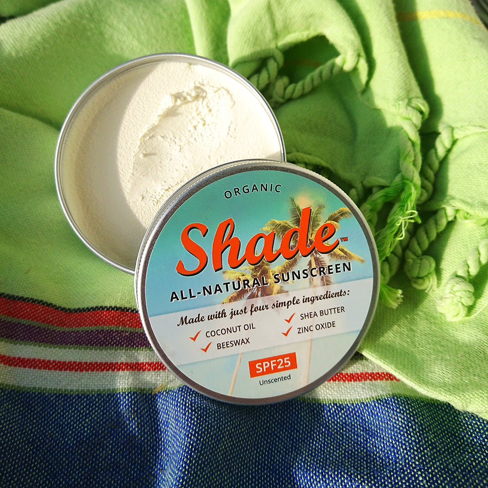 
                  
                    Shade All-Natural Sunscreen SPF25 Unscented 100ml Open
                  
                