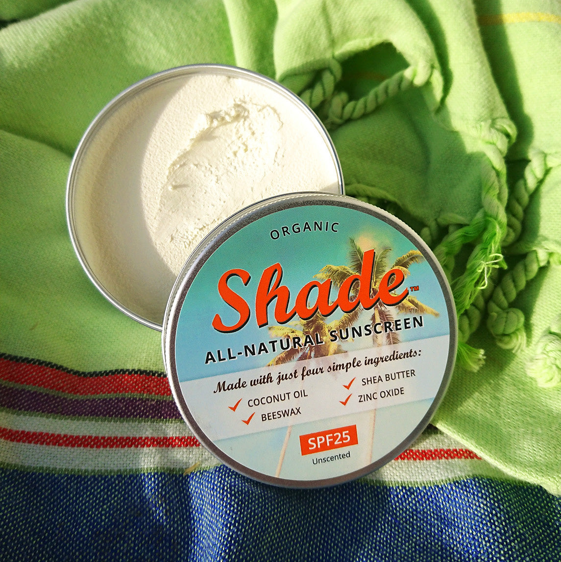 Shade All-Natural Sunscreen SPF25