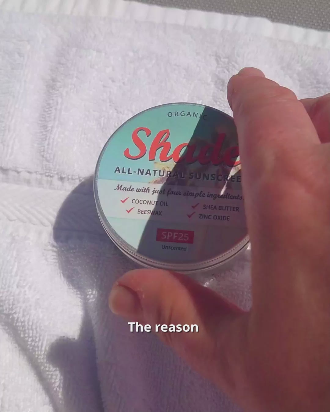Shade All-Natural Sunscreen SPF25