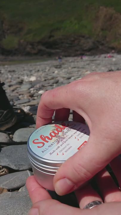 
                  
                    Load and play video in Gallery viewer, Applying Shade All-Natural Sunscreen SPF25 Unscented Video
                  
                