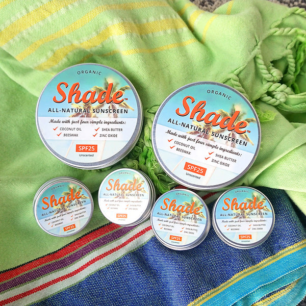 Family Pack | 4 x 15ml + 2 x 100ml – Shade All-Natural Sunscreen